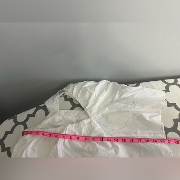 J.Crew Cecily top in stretch cotton poplin blend NWT Size 00 - Picture 15 of 15